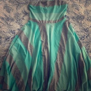 Maurice Strapless summer dress